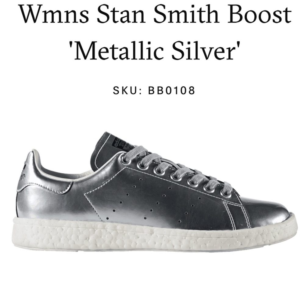 Women’s Stan Smith Boost 'Metallic Silver'